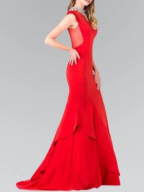 Elizabeth K - GL2242 High Neck Mermaid Gown